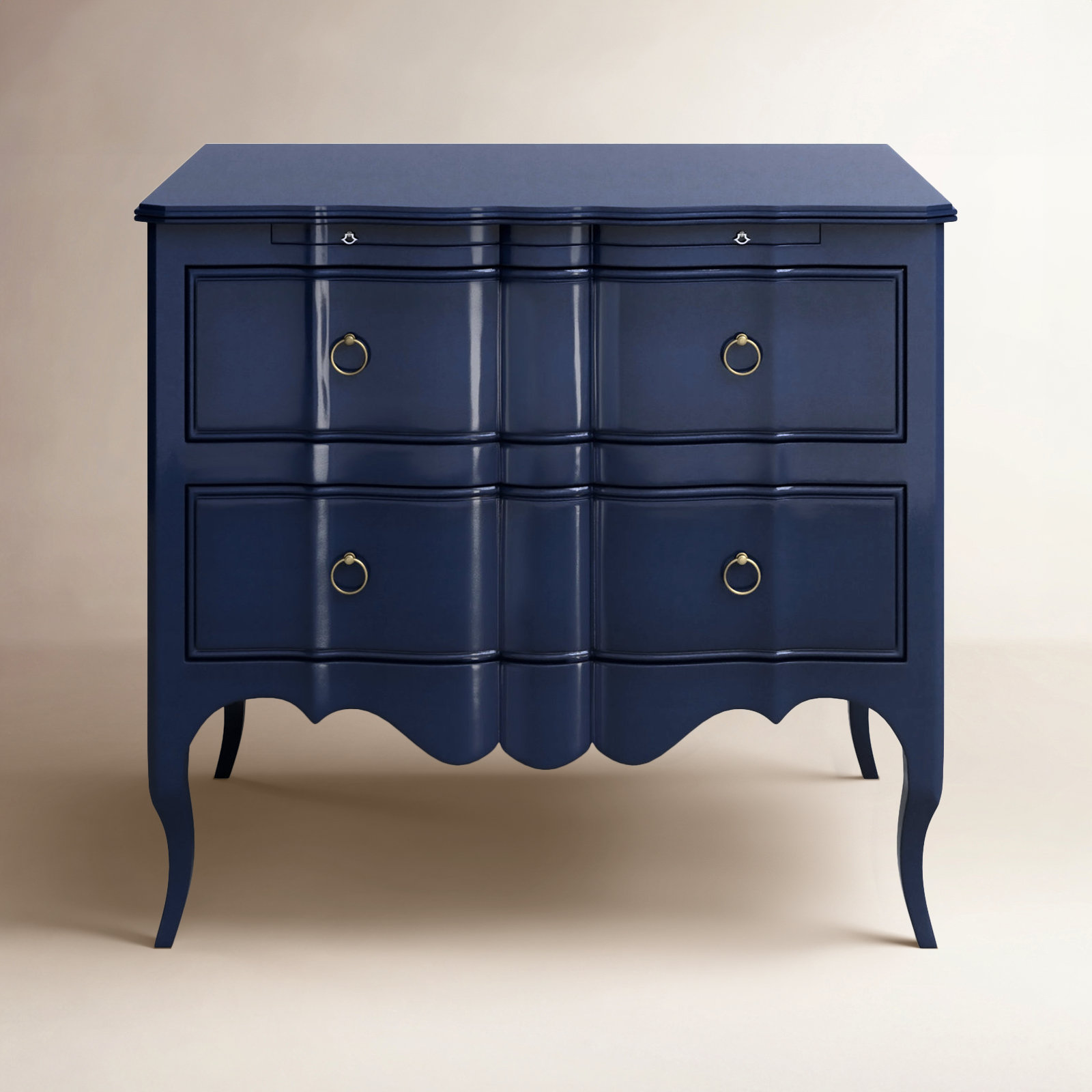 Birch Lane™ Lanora Solid Wood 2 - Drawer Accent Chest & Reviews